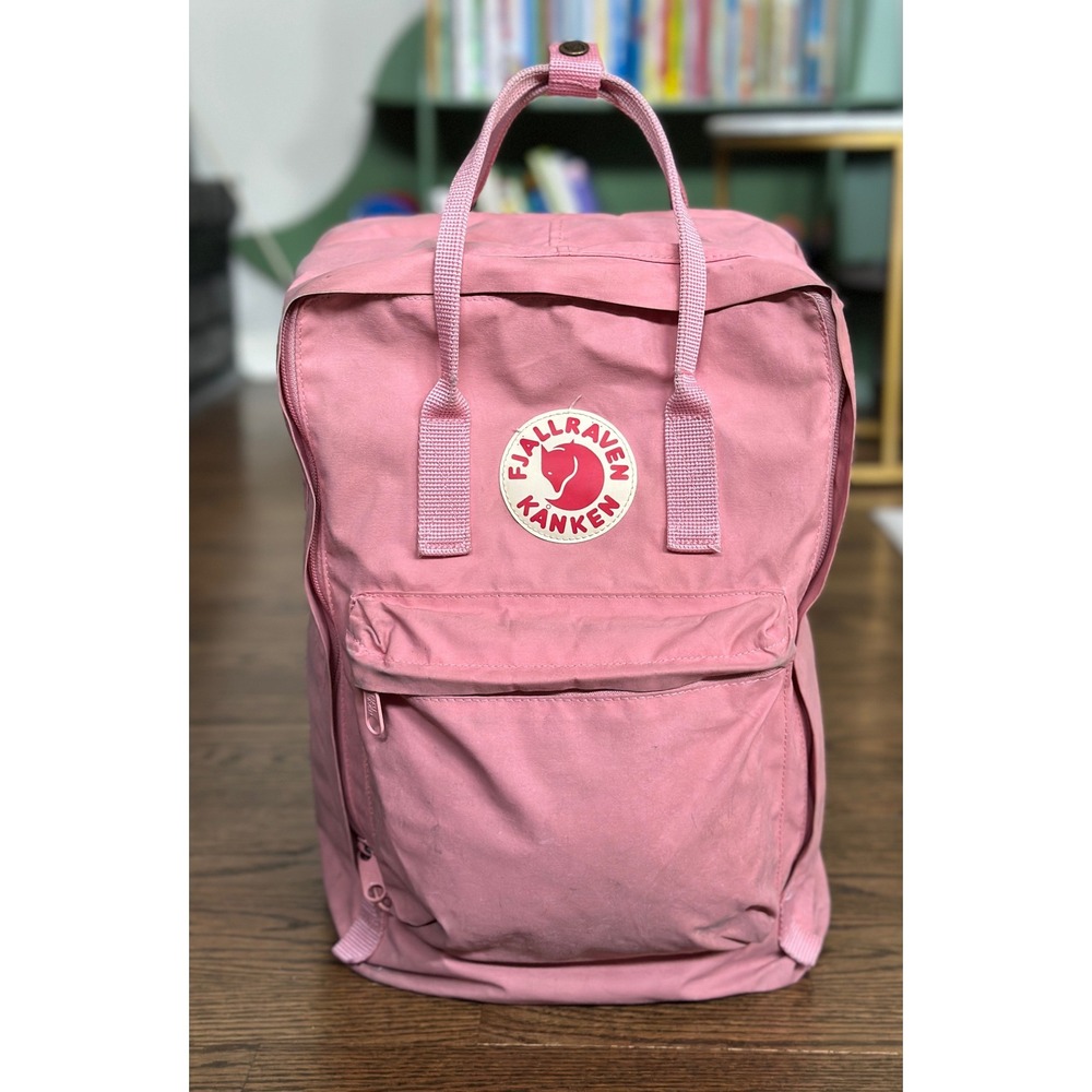Fjallraven Kanken Laptop 17" Pink Backpack School Travel Casual Everyday Classic